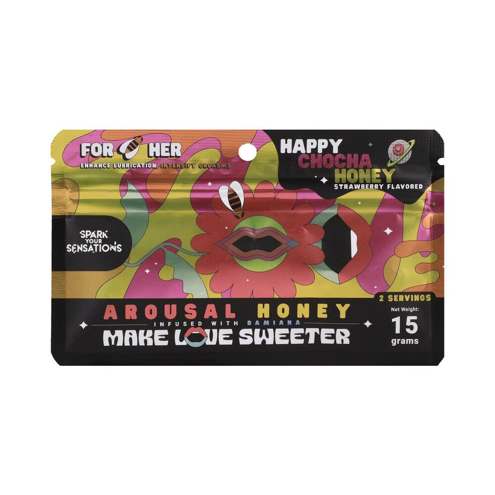 Happy Chocha Honey Arousal Honey 12-Pack Display