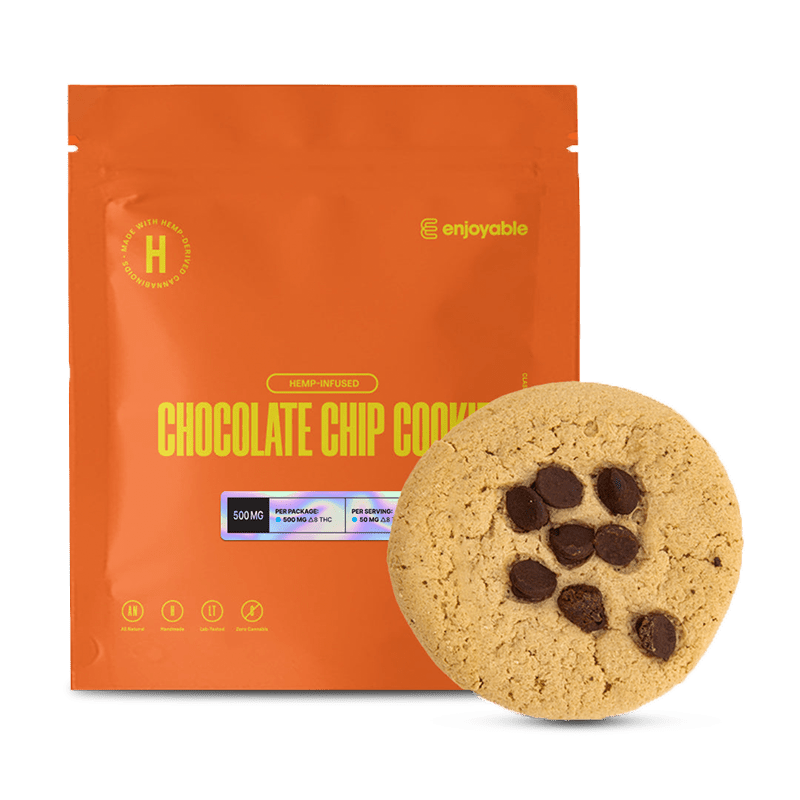 Delta-8 THC Chocolate Chip Cookie