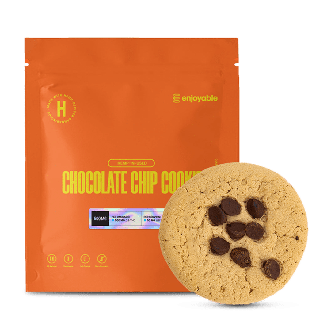 Delta-8 THC Chocolate Chip Cookie