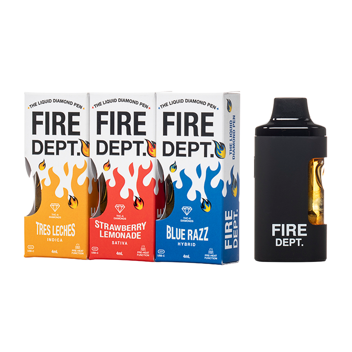 FIRE DEPT. - 4 Gram - THC Diamond Disposable Vape YUMZ LAB FIRE DEPT. - 4 Gram - THC Diamond Disposable Vape YUMZ LAB