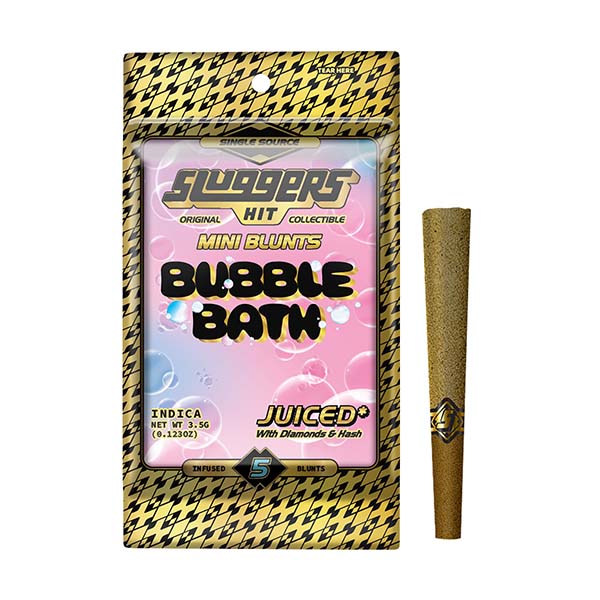 sluggers bubble bath mini blunts