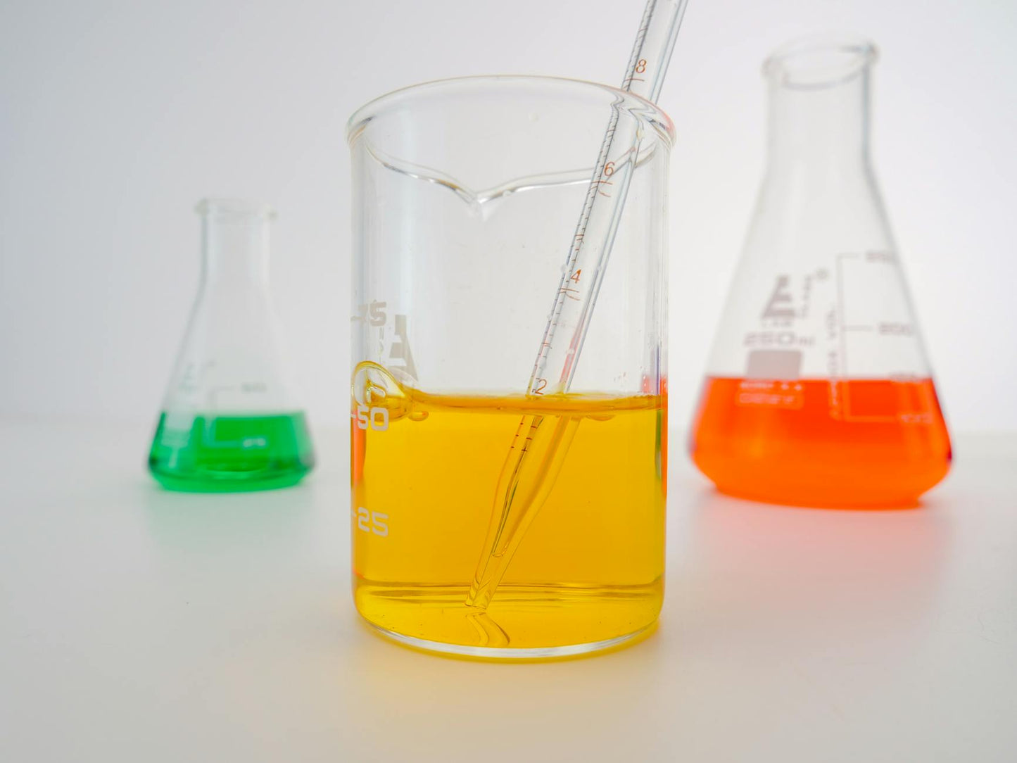 Laboratory testing and verification of THCA products with magnifying glass and scientific documentation