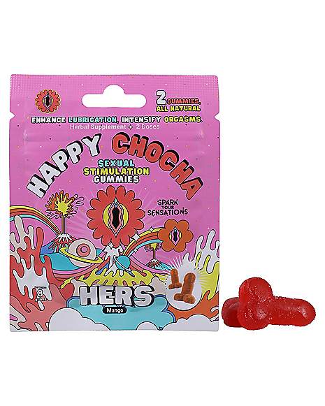Happy Chocha Sexual Stimulation Gummies – 2 Pack