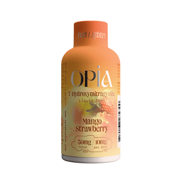 opia mango strawberry 7-Hydroxymitragynine liquid shot 