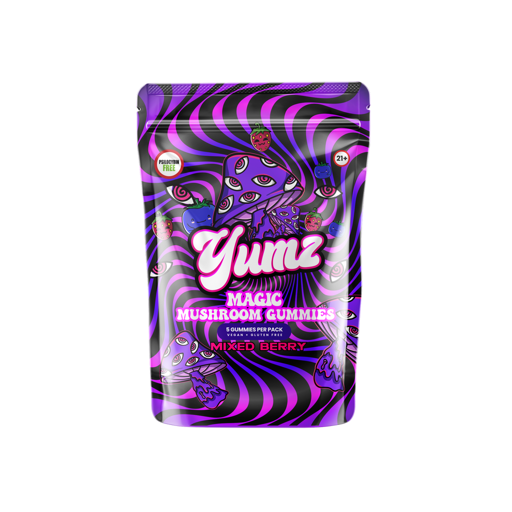 YUMZ - Mixed Berry ( Amanita Muscaria Mushroom Gummies )
