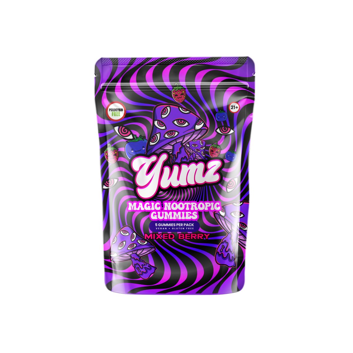 YUMZ - Mixed Berry ( Magic Nootropic Gummies ) - YUMZ LAB