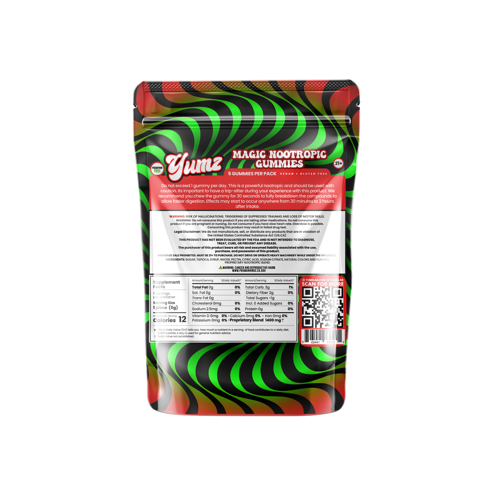 YUMZ - Watermelon ( Magic Nootropic Gummies )