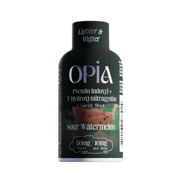 sour watermelon opia pseduo 7oh liquid shot 