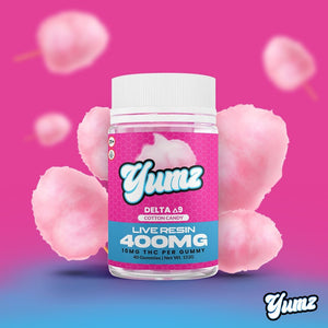 Cotton Candy THC gummies