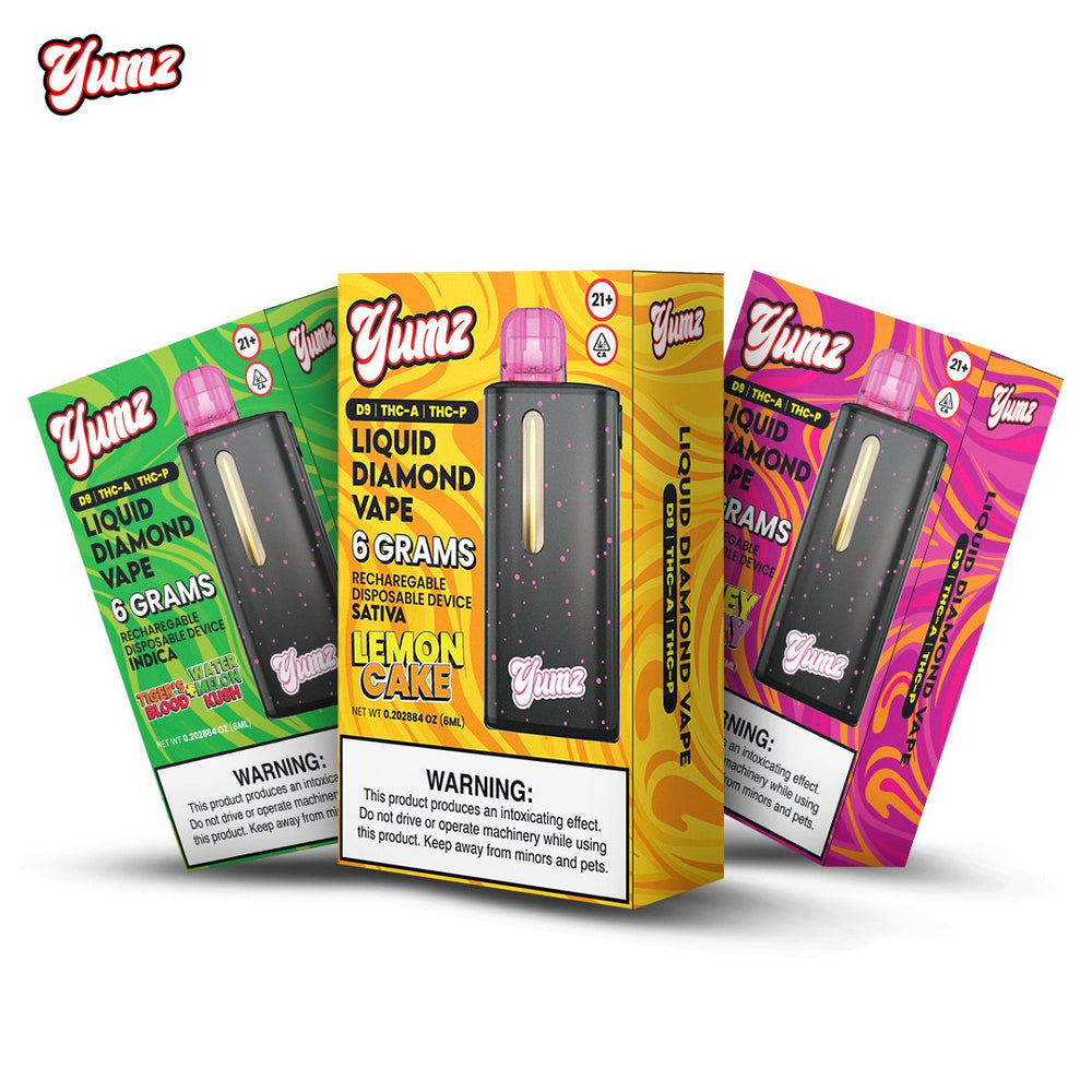 Yumz - Bundle - THC Disposable Vape ( 18 Grams ) ( D9 + THC-A + THC-P )