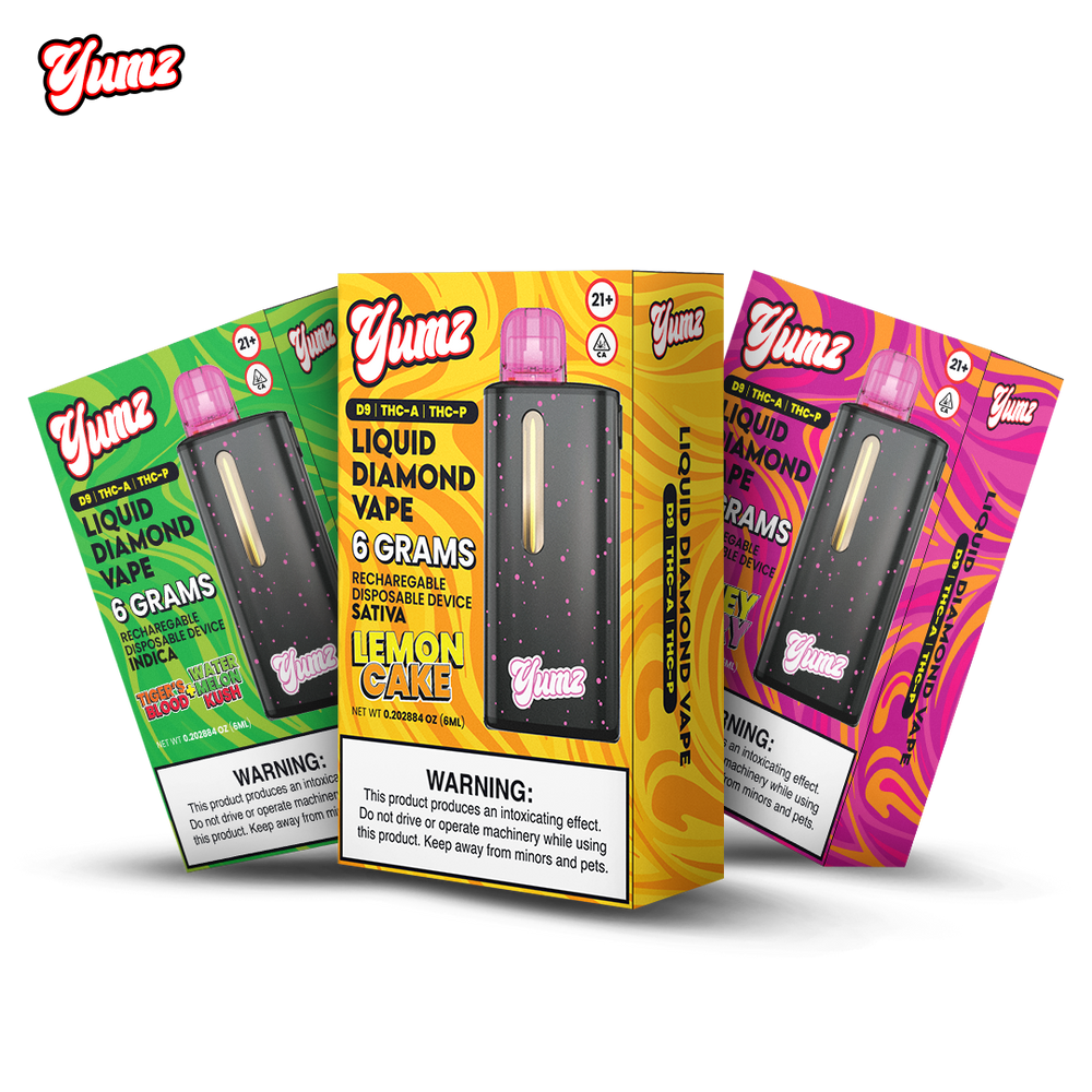 Yumz - Bundle - THC Disposable Vape ( 6 Grams ) ( D9 + THC-A + THC-P )