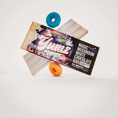 amanita muscaria mushroom chocolate bar