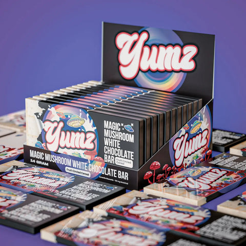 amanita mushroom chocolate bar