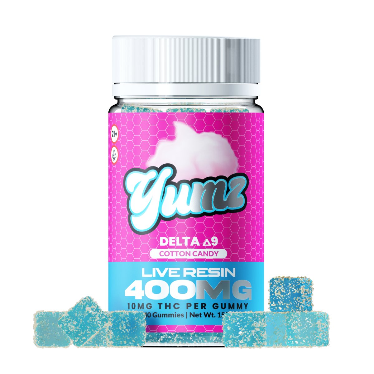 cotton candy thc gummies