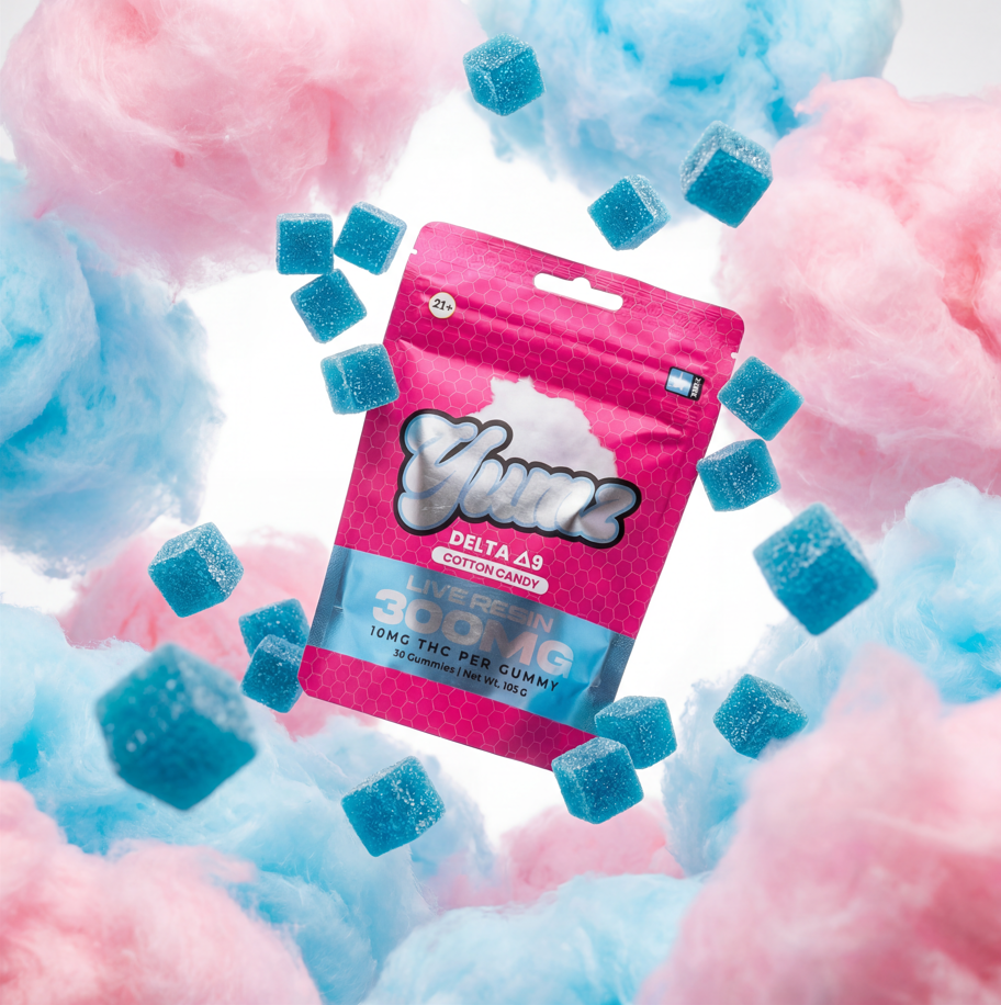 cotton candy thc gummies