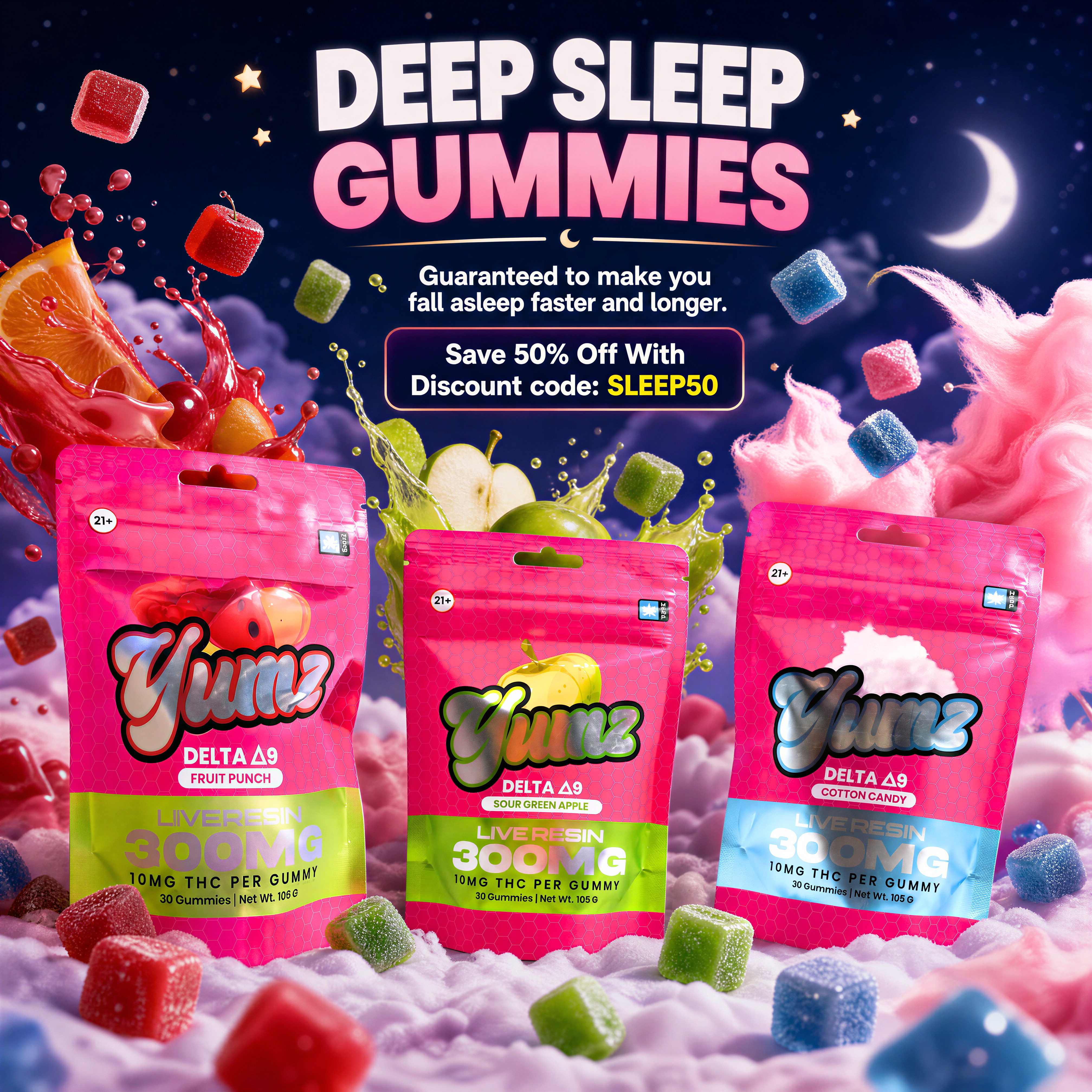 YUMZ | THC GUMMIES | BUNDLE