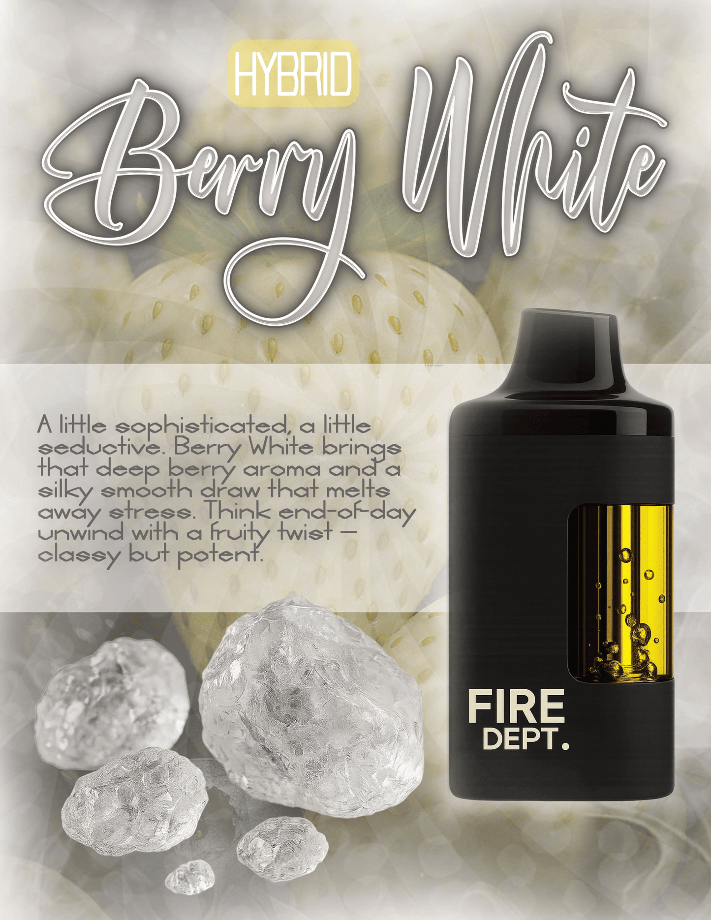 FIRE DEPT. - 4 Gram - THC Diamond Disposable Vape YUMZ LAB FIRE DEPT. - 4 Gram - THC Diamond Disposable Vape YUMZ LAB