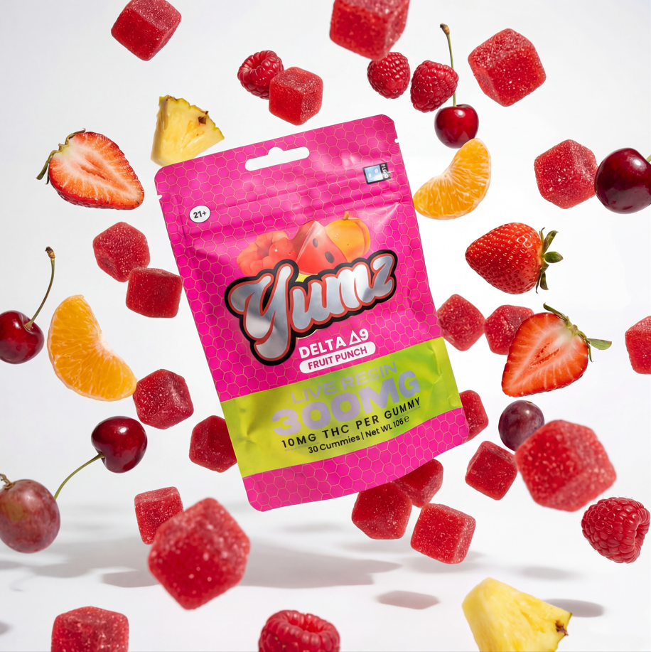 fruit punch thc gummies 