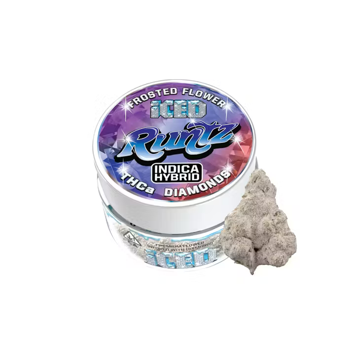 Frosted Runtz ICED | Frosted THCA Flower | 3.5 Grams – YUMZ LAB