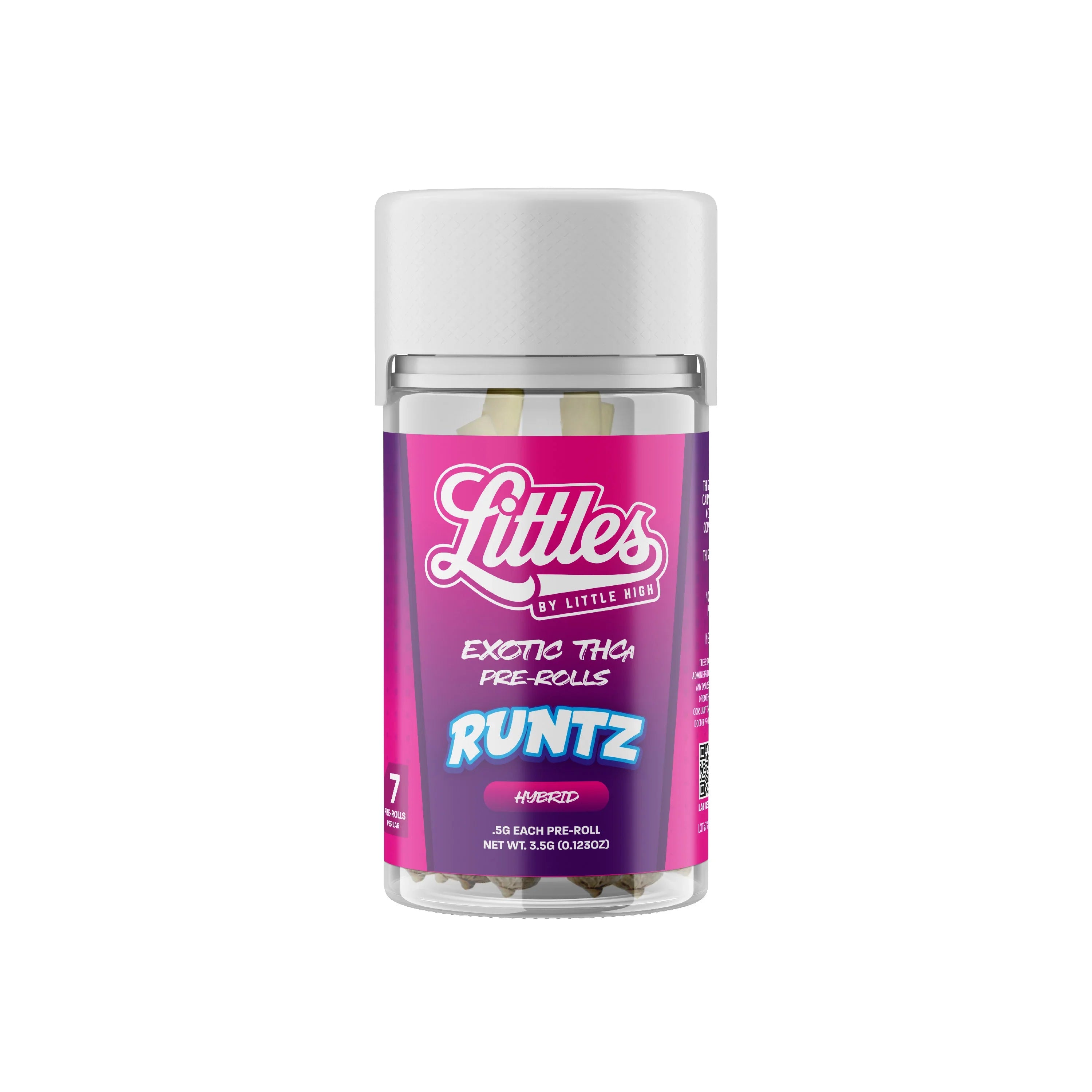 Littles - THC-A Pre Rolls - 3.5G - Runtz