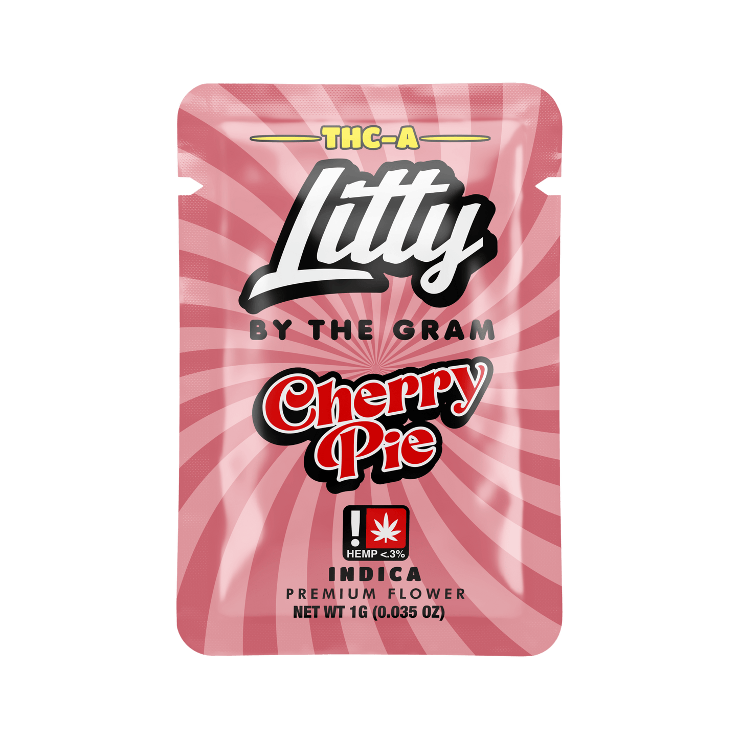 Litty - Cherry Pie - THCA Flower - 1 Gram Sample Code