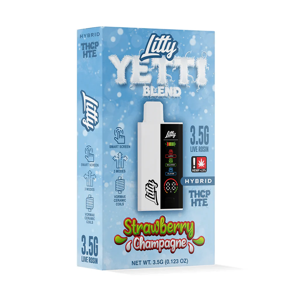 LITTY - THCP - DISPOSABLE VAPE - 3.5G YUMZ LAB LITTY - THCP - DISPOSABLE VAPE - 3.5G YUMZ LAB