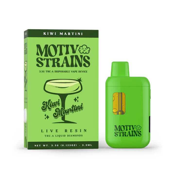 motiv strains live resin disposable kiwi martini