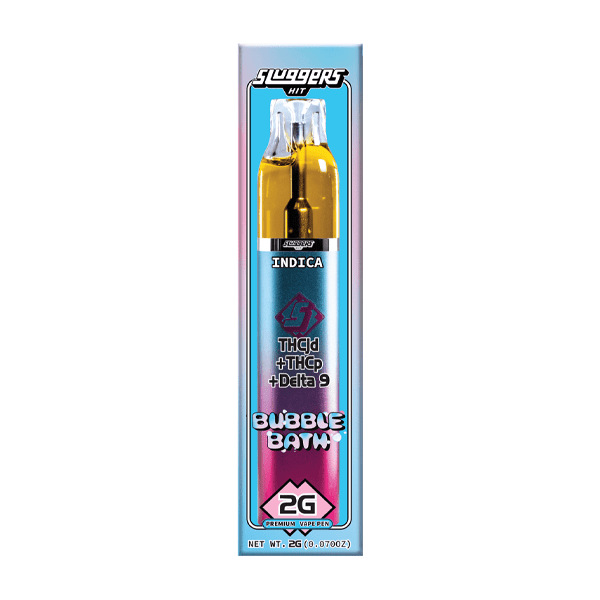 Sluggers Hit - Bubble Bath - 2 Gram - Disposable THCA Vape YUMZ LAB Sluggers Hit - Bubble Bath - 2 Gram - Disposable THCA Vape YUMZ LAB