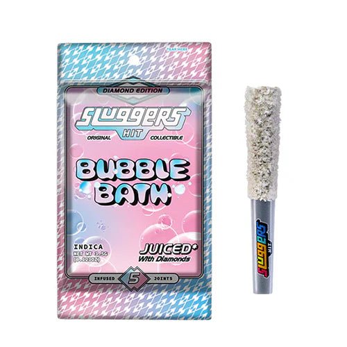 Sluggers Hit Diamond Edition Juiced Pre-Rolls | (5ct) 3.5g - Bubble Bath