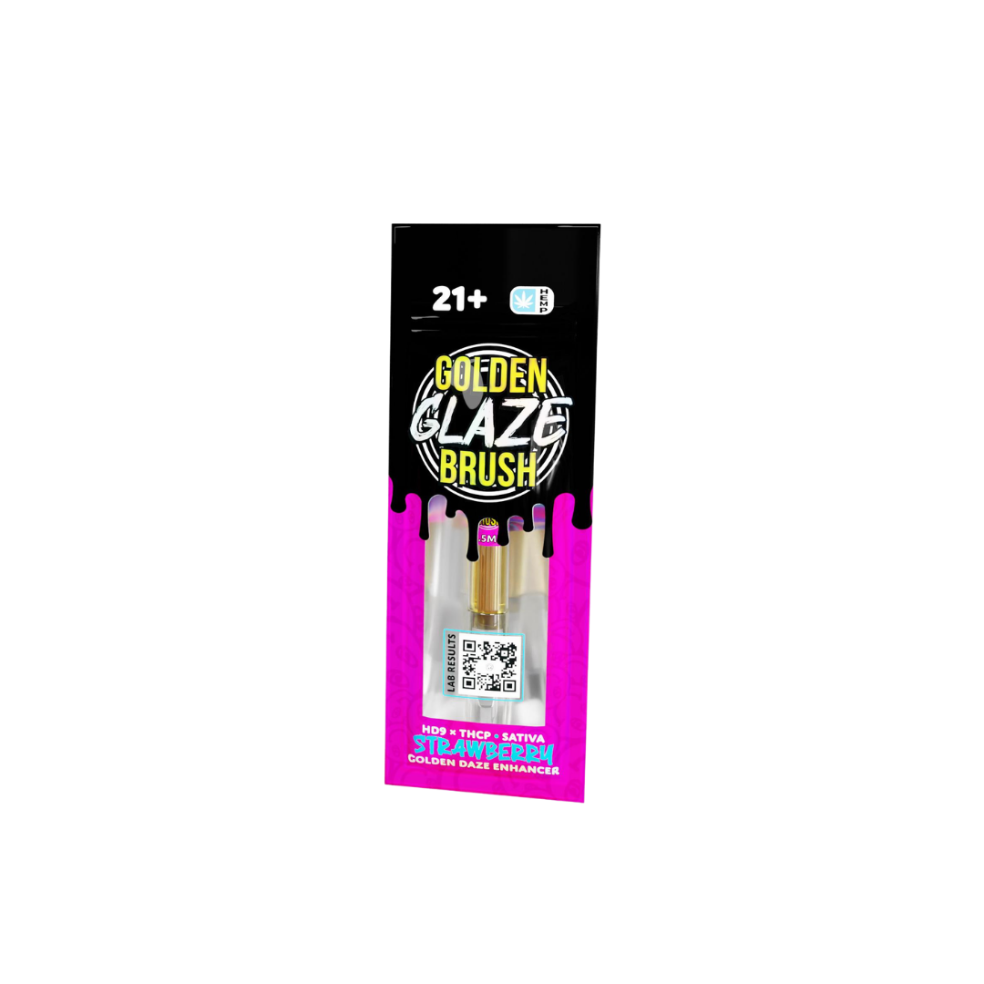 strawberry golden daze thc brush 