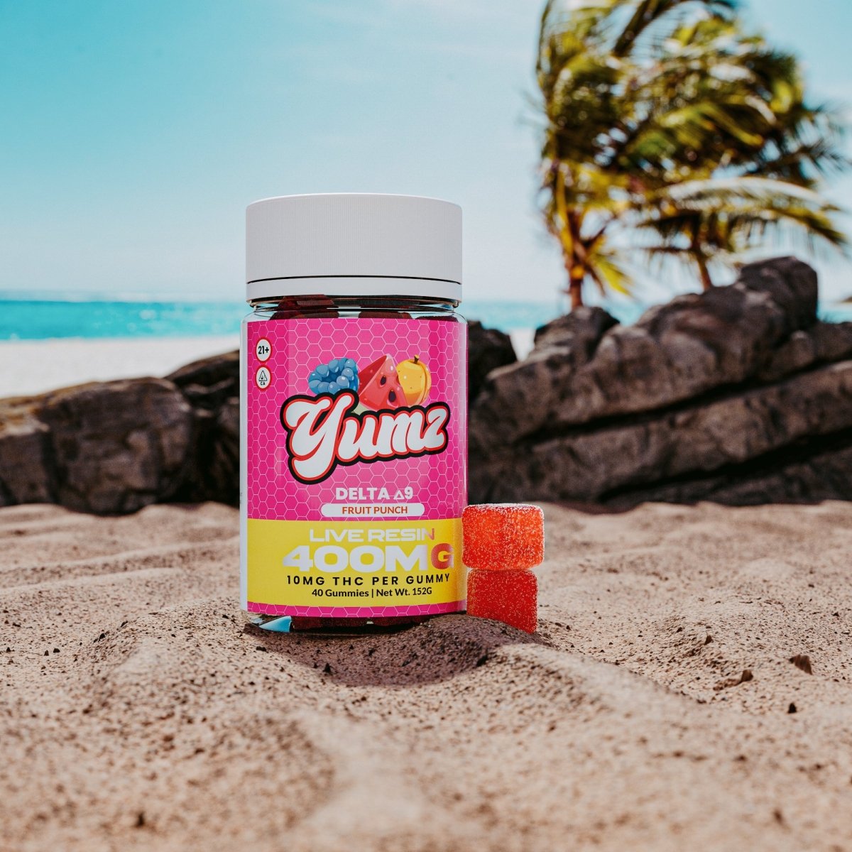 THC Gummies Delta 9 THC YUMZ LAB - Fruit Punch