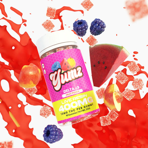 fruit punch delta 9 thc gummies