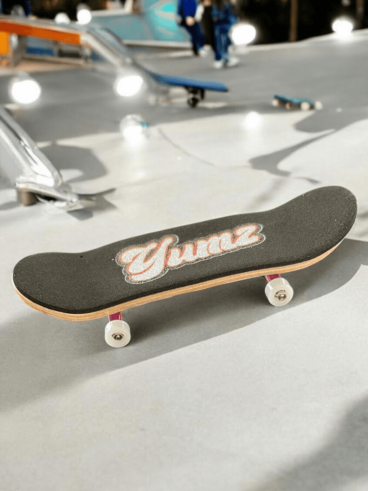 wooden finger skateboard