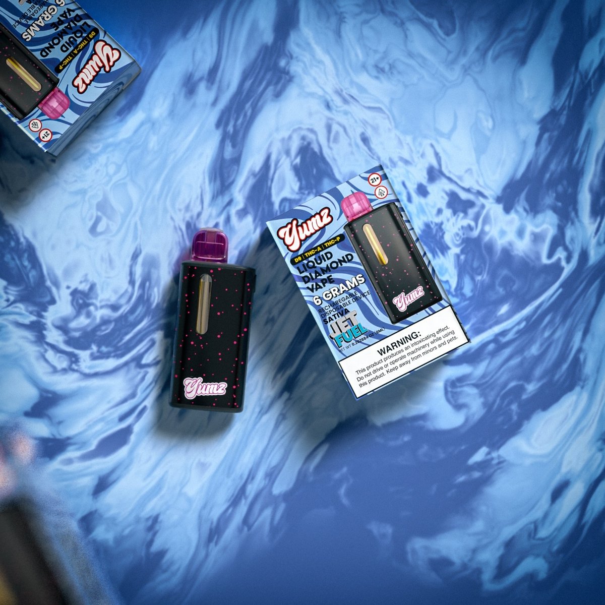 Yumz - Jet Fuel - Sativa - THC Disposable Vape (6 Grams) D9 + THC-A + THC-P)